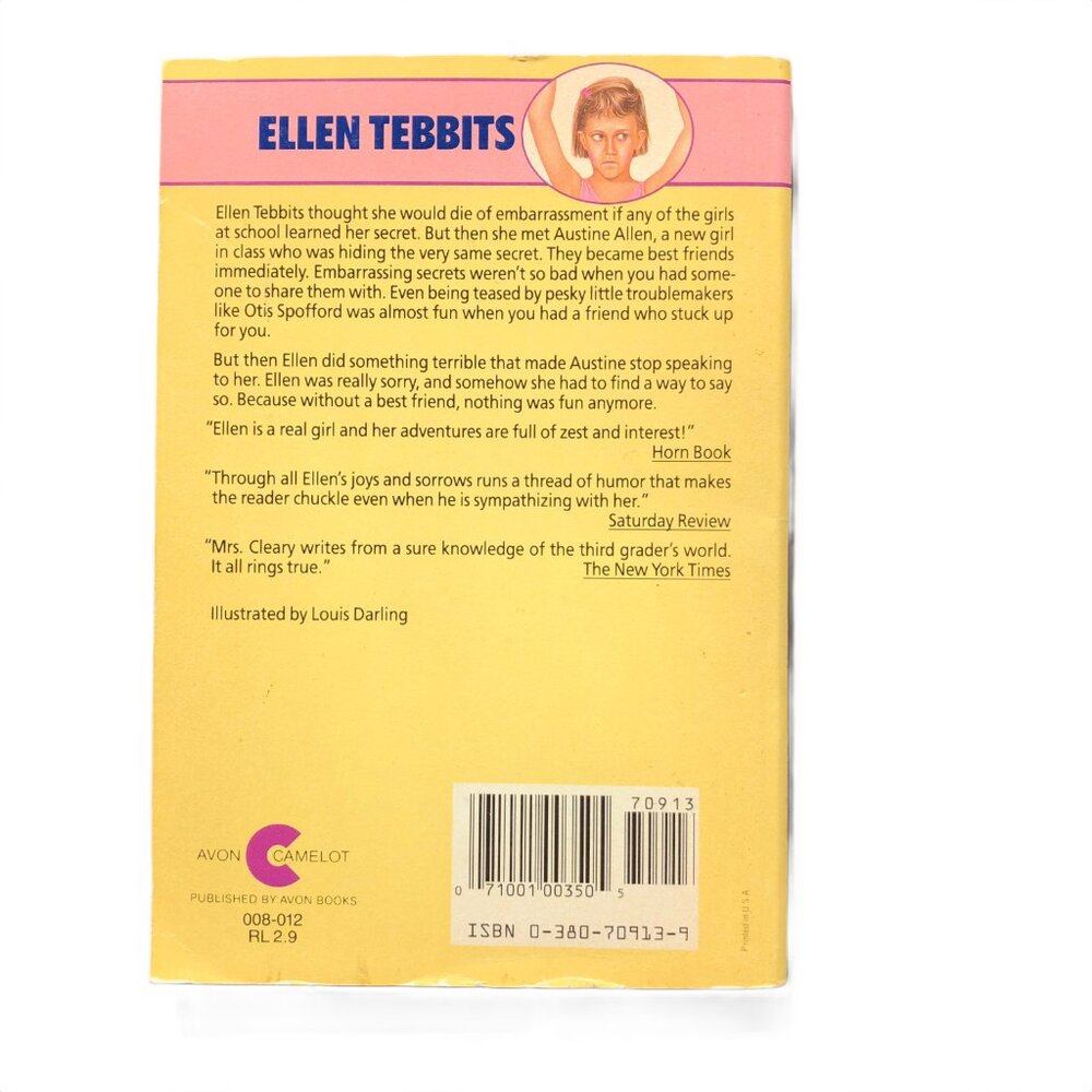 Ellen Tebbits - Beverly Cleary - Picture 2 of 2